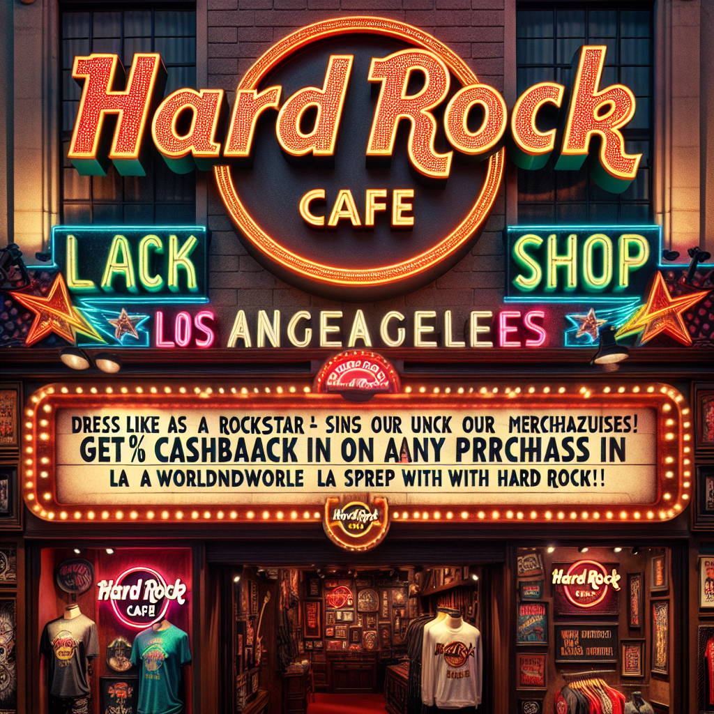 Hard Rock Merchandise Shop Los Angeles Logo